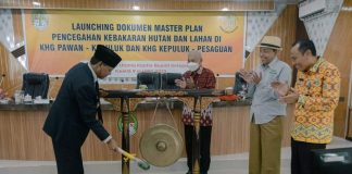 Pemkab Ketapang Launching Dokumen Masterplan Karhutla Berbasis Tata Kelola Gambut