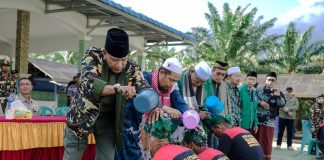 Wabup Ketapang Tutup Diklatsar Banser dan Denwatser