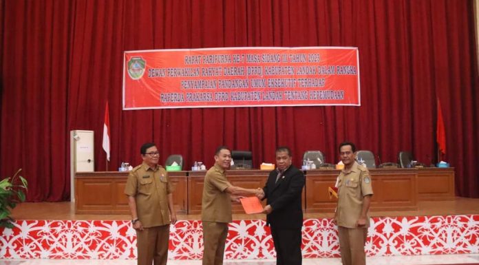 Pembahasan Raperda Prakarsa DPRD Landak Tentang Kepemudaan Dilanjutkan