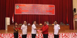 Fraksi DPRD Landak Tanggapi Pandangan Umum Eksekutif Terhadap Raperda Tentang Kepemudaan