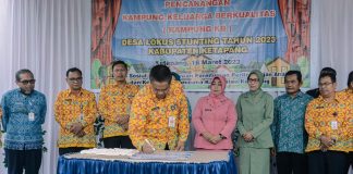 Pemkab Ketapang Canangkan Kampung Keluarga Berkualitas Pada Lokus Stunting