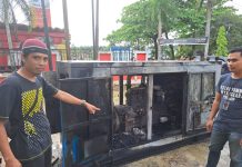 Polisi Beberkan Dugaan Sementara Penyebab Kebakaran Mesin Genset Milik Toko Mr DIY