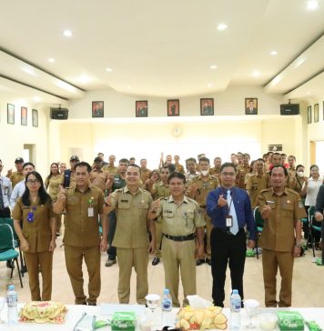 Tingkatkan Kapasitas Pengelolaan Keuangan Desa Melalui Transaksi Non Tunai, Aparatur Desa se-Kabupaten Landak Ikuti Bimtek CMS