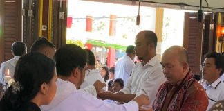 Samuel Hadiri Karnaval Rangkaian HUT ke-6 Pelindung Paroki Santo Yusuf Karangan