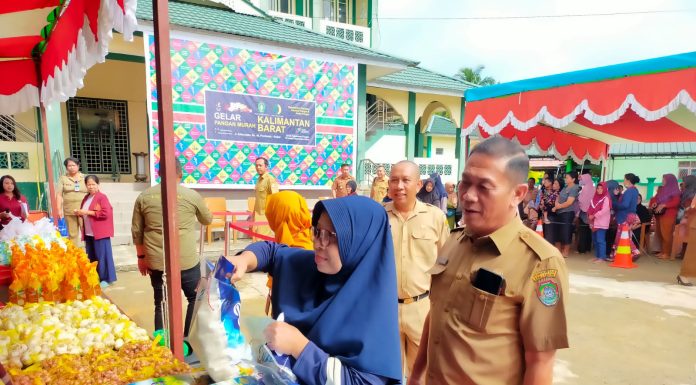 Pasar Murah Jelang Ramadhan, Pemkab Landak Harapkan Dapat Bantu Penuhi Kebutuhan Masyarakat