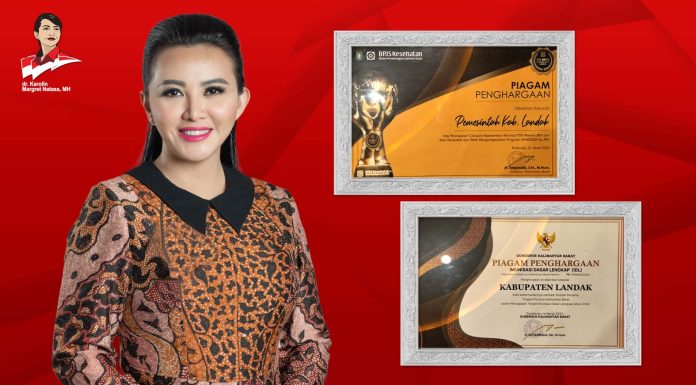 Karolin Beri Apresiasi Pemkab Landak Berhasil Raih Penghargaan Bidang Kesehatan