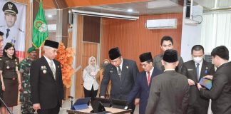 34 Pejabat Dilingkungan Pemkab Ketapang Dilantik, Ini Pesan Martin Rantan