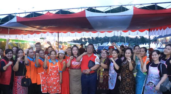 Lomba Masak Kuliner Khas Dayak Meriahkan Rangkaian Naik Dango ke XXXVIII di Landak