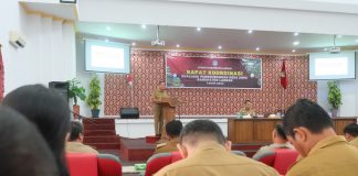 Sekda Landak Buka Rakor Indeks Desa Membangun Tahun 2023