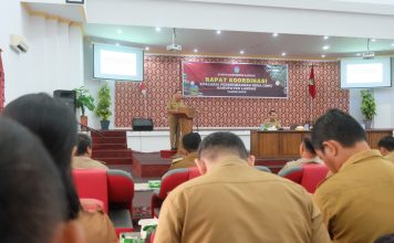 Sekda Landak Buka Rakor Indeks Desa Membangun Tahun 2023