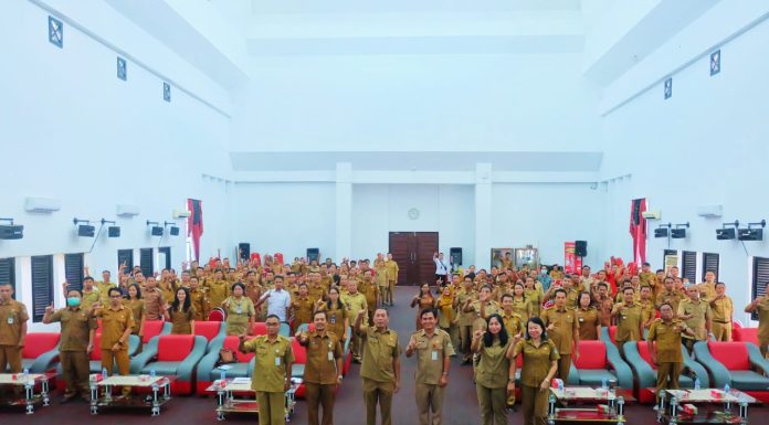 Pemkab Landak Launching Aplikasi Elayanan PBB-P2 dan Edukasi Pajak Daerah