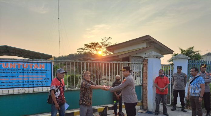 Tiga Hari Disegel, Pabrik PT. GRS Kembali Beroperasi Setelah Dilakukan Ritual Adat