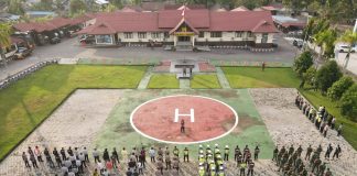 Personil Gabungan Siap Amankan Malam Takbiran di Landak