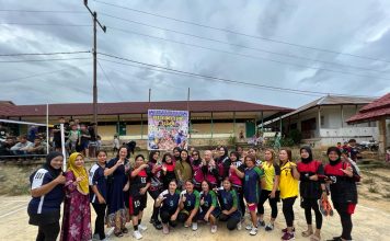 Buka Turnamen Voli Idul Fitri Cup, Karolin : Ini Menjadi Bentuk Silaturahmi Masyarakat