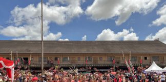 Karolin Dukung Keterlibatan Generasi Muda Pada Kegiatan Naik Dango ke -38