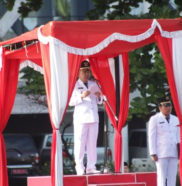 Peringati Hari Otonomi Daerah ke – XXVII, Pemkab Landak Gelar Upacara