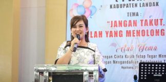 Ketua Komisi C DPRD Landak Margareta Hadiri Perayaan Ulang Tahun Ke-6 PWKI