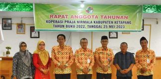 Staf Ahli Bupati Ketapang Buka RAT Koperasi Praja Nirmala