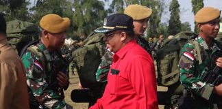 Heri Saman Harapakan Kehadiran Personil Pamtas RI-MLY Dapat Beri Rasa Aman Kepada Masyarakat