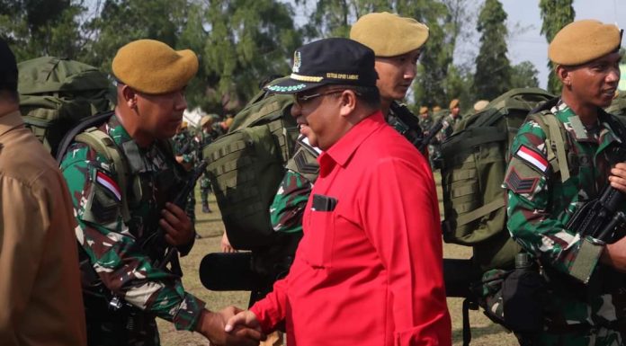 Heri Saman Harapakan Kehadiran Personil Pamtas RI-MLY Dapat Beri Rasa Aman Kepada Masyarakat