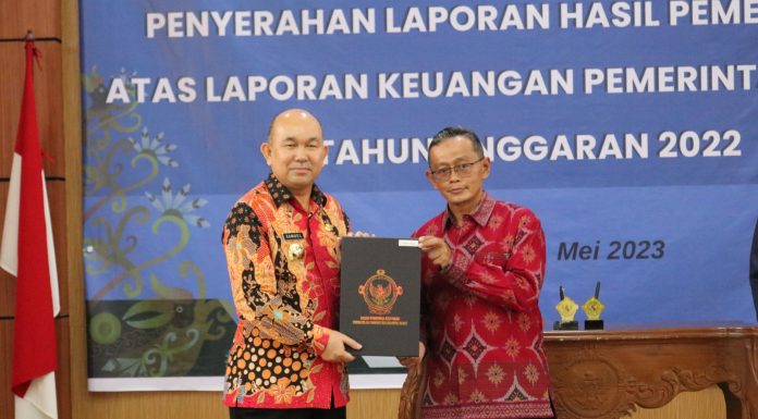 Pemkab Landak Raih Penghargaan Opini WTP ke-10