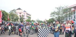 Meriah, Adventure Motor Terabas Diikuti 300 Peserta Dari Berbagai Daerah