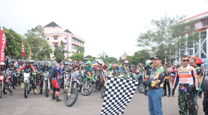 Meriah, Adventure Motor Terabas Diikuti 300 Peserta Dari Berbagai Daerah