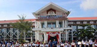 Pemkab Landak Gelar Apel Peringatan Hari Pendidikan Nasional Tahun 2023