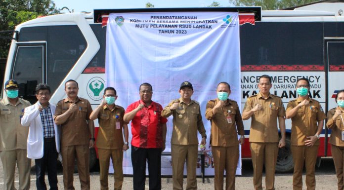 Samuel Harapkan Kualitas Pelayanan RSUD Landak Lebih Baik
