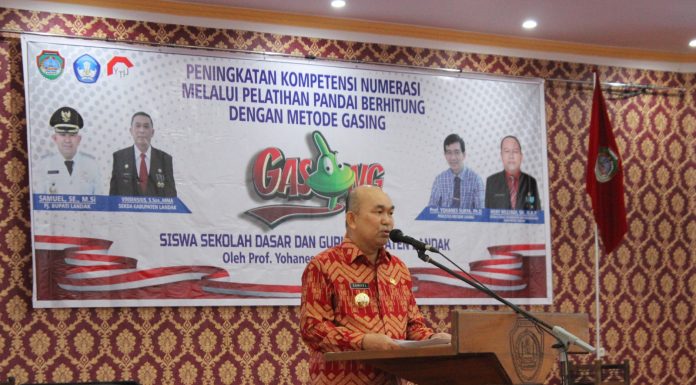 Samuel Buka Kegiatan Peningkatan Kompetensi Numerasi