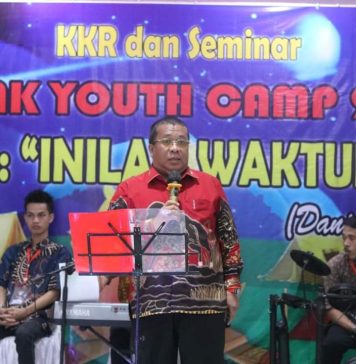 Heri Saman Dukung Landak Youth Camp Hindari Anak Muda Dari Prilaku Negatif