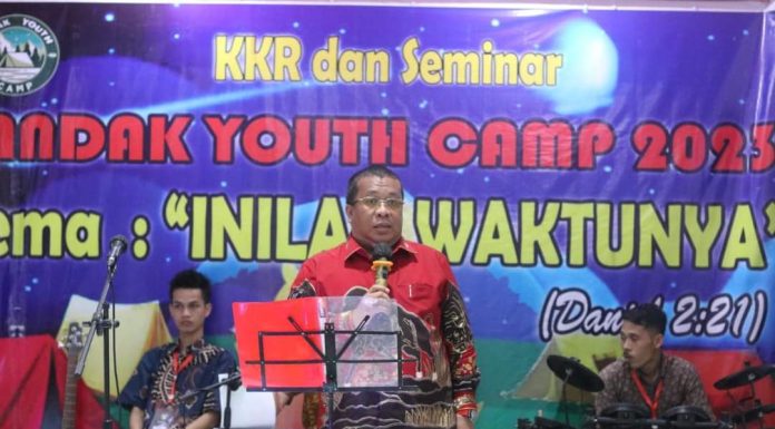 Heri Saman Dukung Landak Youth Camp Hindari Anak Muda Dari Prilaku Negatif