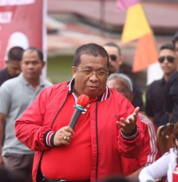 Turnamen Bola Voli Nabo Panyugu Cup Resmi Bergulir, Heri Saman Harapkan Lahir Bibit Atlet Berprestasi