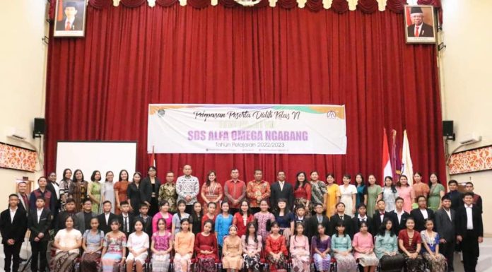 Heri Saman Hadiri Pelepasan Peserta Didik Kelas VI Angkatan VIII SDA Alfa Omega