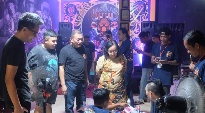 Sekda Landak Buka Acara Tato Perform