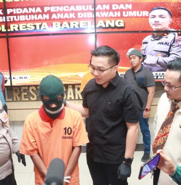 Polresta Barelang Ungkap Kasus Pencabulan Terhadap Anak Dibawah Umur Oleh Ayah Kandung