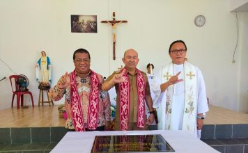 Samuel Hadiri Peresmian Gereja Katolik Santo Antonius Dari Padua Stasi Tahuban Paroki Santo Yusuf Karangan