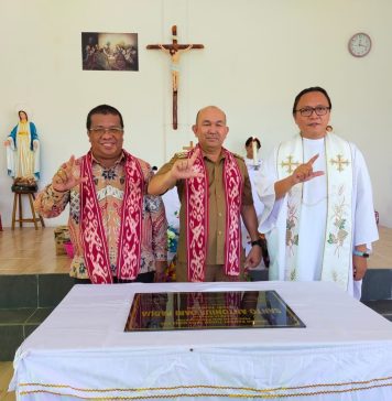 Samuel Hadiri Peresmian Gereja Katolik Santo Antonius Dari Padua Stasi Tahuban Paroki Santo Yusuf Karangan