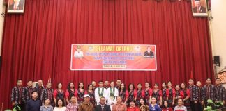 Audiensi Pesparani Landak Oleh Tim Audisi LP3KD Provinsi Kalbar
