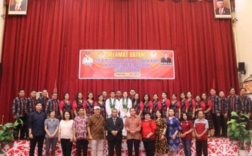 Audiensi Pesparani Landak Oleh Tim Audisi LP3KD Provinsi Kalbar