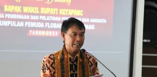 Wabup Ketapang Tutup Kegiatan Pembinaa dan Pelatihan Pengurus Flobamora