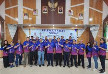 Sekda Lepas Atlet Ketapang Berlaga Dalam Pornas Korpri XVI Semarang Tahun 2023