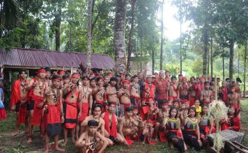 Bentuk Lestarikan Adat Budaya, Heri Saman Dukung Ritual Adat Pencalekkan Para Panglima 7 Kamang Kalimantan
