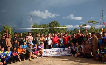 43 Tim Berlaga Dalam Turnamen Bola Voli Desa Amboyo Utara Cup 2023