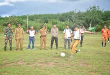 Turnamen Sepak Bola Pematang Dagong Ketapang Resmi Bergulir