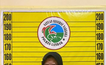 Enam Plastik Klip Transparan Diduga Sabu Diamankan Dari Seorang Wanita di Ngabang