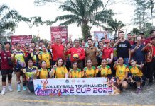 Dewan Dukung Pelaksanaan Turnamen Bola Voli Menyuke Cup 2023