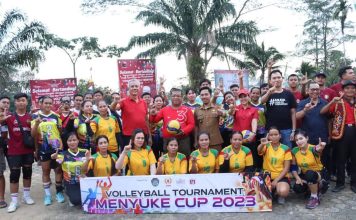 Dewan Dukung Pelaksanaan Turnamen Bola Voli Menyuke Cup 2023