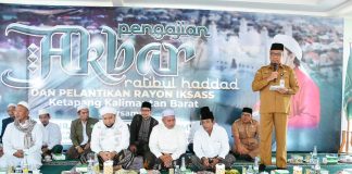 Staf Ahli Bupati Ketapang Hadiri Pelantikan Rayon IKSASS dan Pengajian Rotibul Haddad