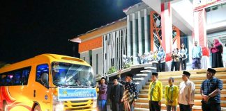 Wabup Farhan Lepas Kafilah Ketapang Ikuti MTQ Ke XXXI Tingkat Provinsi Kalbar di Sanggau